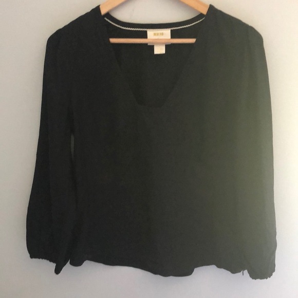 Anthropologie Tops - Black Anthropologie Blouse